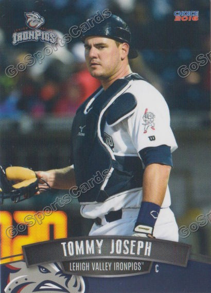2016 Lehigh Valley IronPigs Tommy Joseph