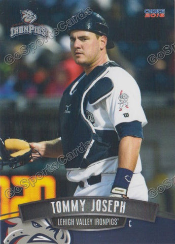 2016 Lehigh Valley IronPigs Tommy Joseph