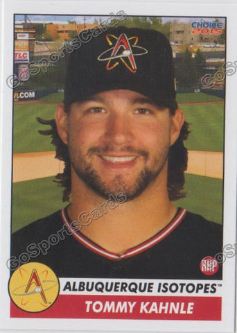 2015 Albuquerque Isotopes Tommy Kahnle