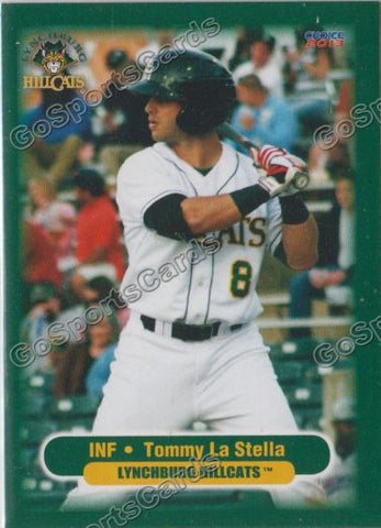 2013 Lynchburg Hillcats Tommy La Stella