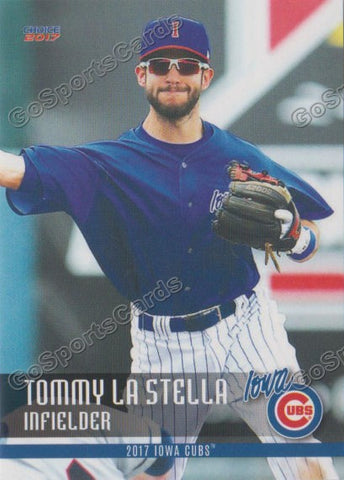 2017 Iowa Cubs Tommy La Stella