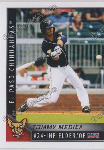 2015 El Paso Chihuahuas Tommy Medica