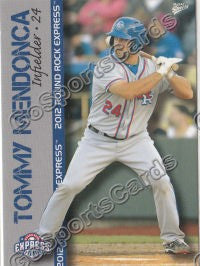2012 Round Rock Express Tommy Mendonca