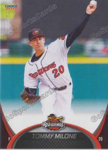 2015 Rochester Red Wings Tom Tommy Milone