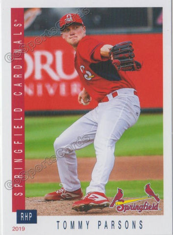 2019 Springfield Cardinals SGA Tommy Parsons