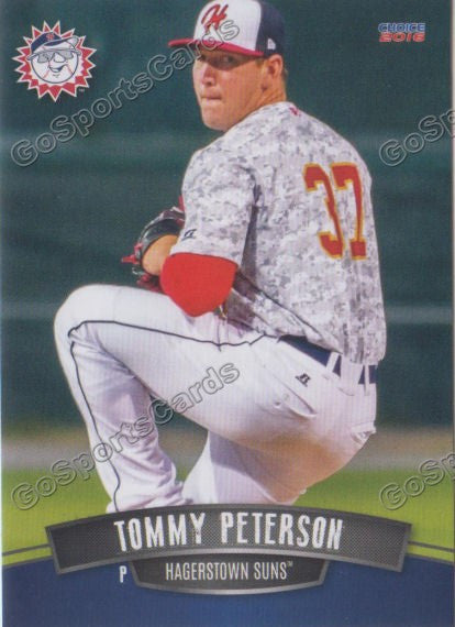 2016 Hagerstown Suns Tommy Peterson