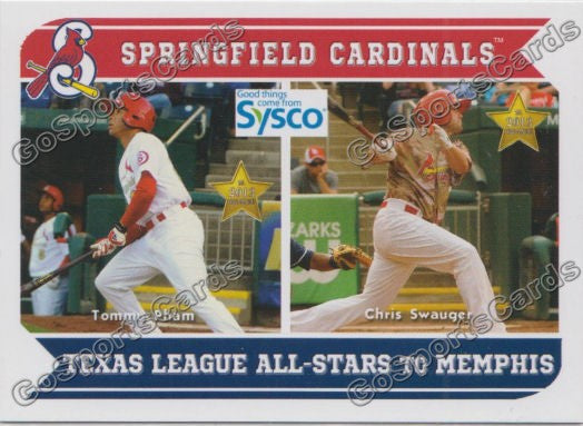2013 Springfield Cardinals SGA Tommy Pham Chris Swauger