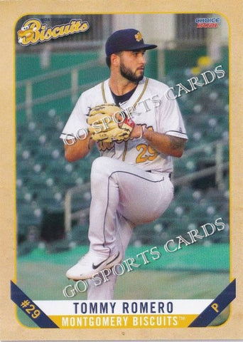 2021 Montgomery Biscuits Tommy Romero