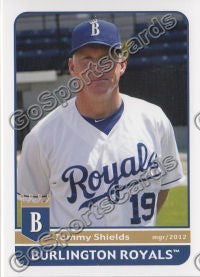2012 Burlington Royals Tommy Shields