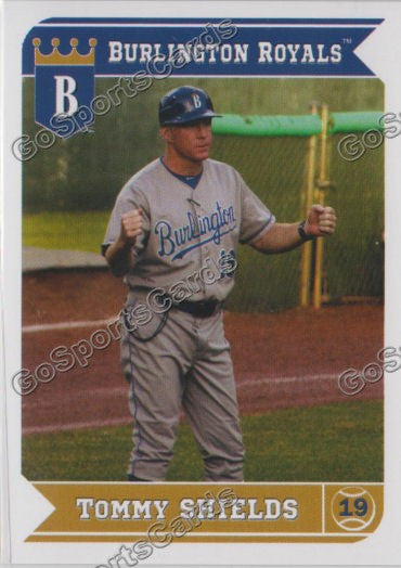 2013 Burlington Royals Tommy Shields