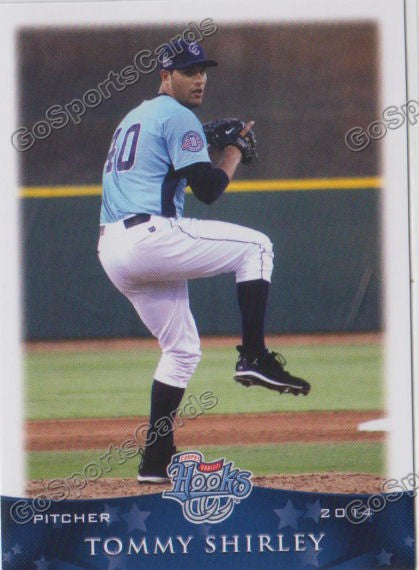 2014 Corpus Christi Hooks Thomas Tom Tommy Shirley