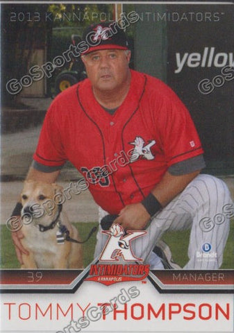 2013 Kannapolis Intimidators Tommy Thompson