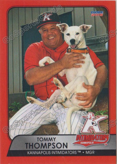 2015 Kannapolis Intimidators Tommy Thompson