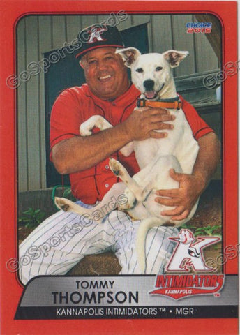 2015 Kannapolis Intimidators Tommy Thompson