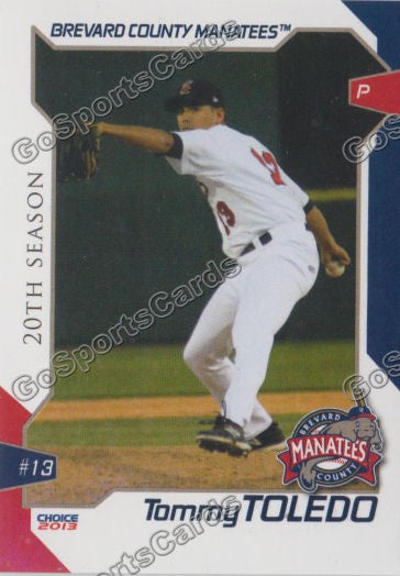 2013 Brevard County Manatees Tommy Toledo