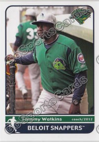 2012 Beloit Snappers Tommy Sweet Daddy Watkins
