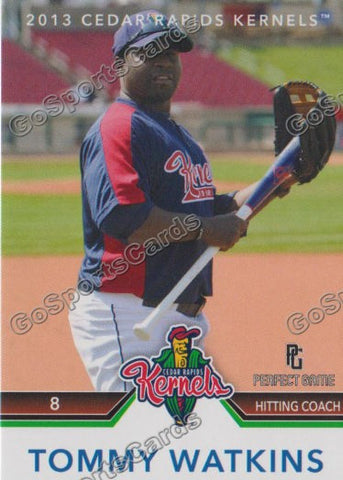 2013 Cedar Rapids Kernels Tommy Watkins