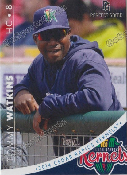2014 Cedar Rapids Kernels Tommy Watkins