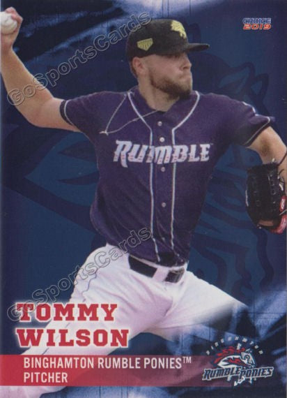 2019 Binghamton Rumble Ponies Tommy Wilson