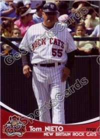 2009 New Britain Rock Cats Tom Nieto