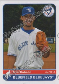 2012 Bluefield Blue Jays Tom Robson