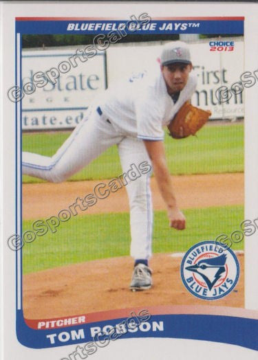 2013 Bluefield Blue Jays Tom Robson