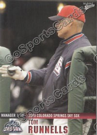 2009 Colorado Springs Sky Sox Tom Runnells