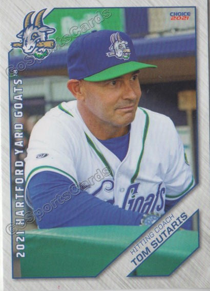 2021 Hartford Yard Goats Tom Sutaris