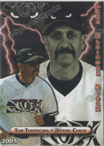 2005 Lake Elsinore Storm Tom Tornincasa