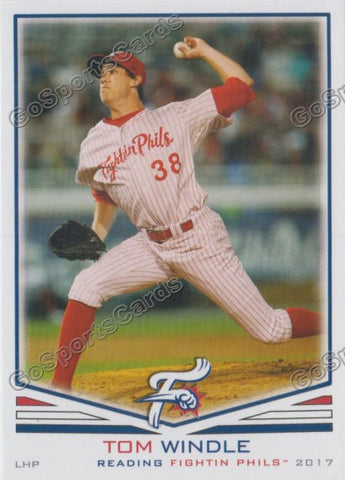 2017 Reading Fightin Phils Tom Windle