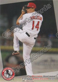 2012 Billings Mustangs Jose Tony Amezcua