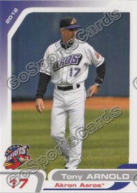 2012 Akron Aeros Tony Arnold