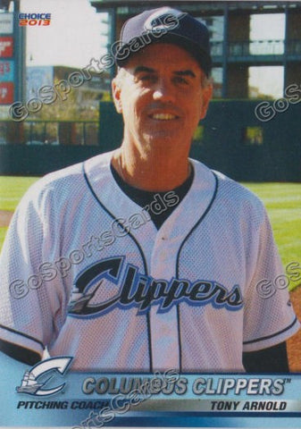 2013 Columbus Clippers Tony Arnold