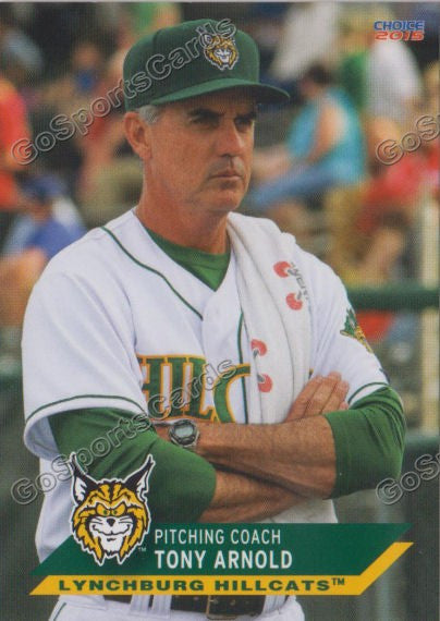 2015 Lynchburg Hillcats Tony Arnold