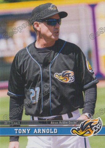 2017 Akron RubberDucks Tony Arnold