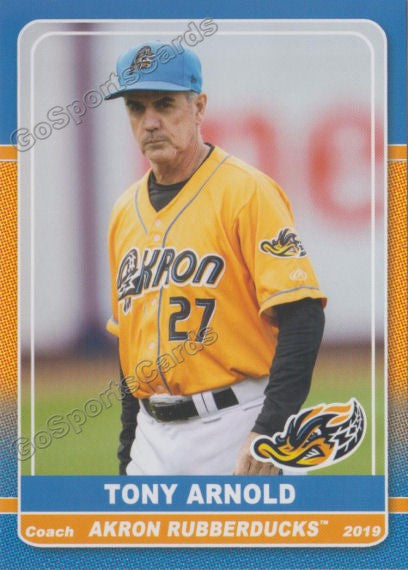 2019 Akron Rubberducks Tony Arnold