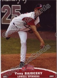 2007 Lowell Spinners Update Tony Bajoczky