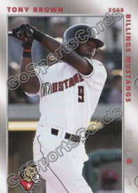2008 Billings Mustangs Tony Brown