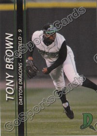 2009 Dayton Dragons Tony Brown