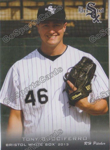 2013 Bristol White Sox Tony Bucciferro