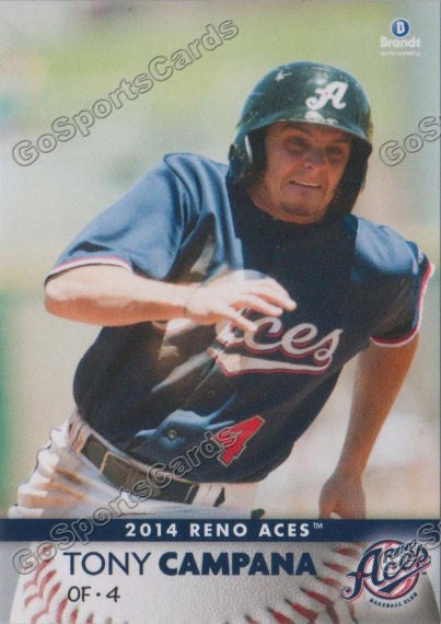 2014 Reno Aces Tony Campana