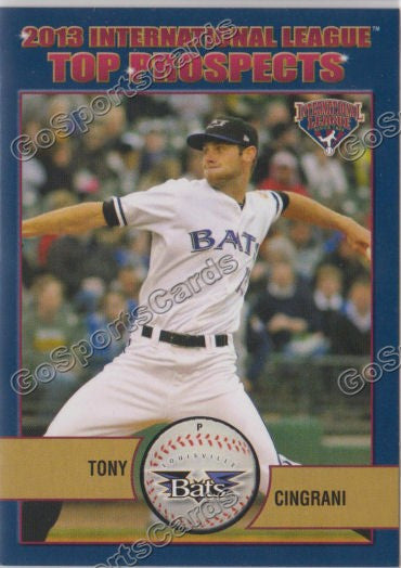 2013 International League Top Prospects IL Tony Cingrani