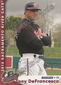2010 Sacramento River Cats Tony DeFrancesco