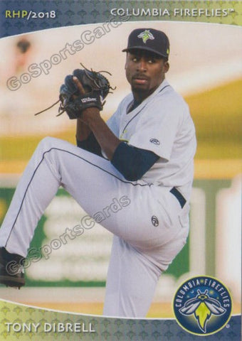 2018 Columbia Fireflies Tony Dibrell