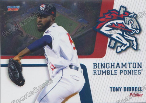 2021 Binghamton Rumble Ponies Tony Dibrell