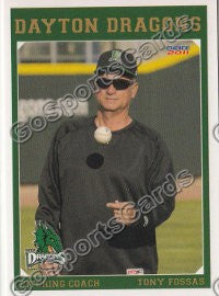 2011 Dayton Dragons Tony Fossas