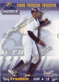 2009 Trenton Thunder Tony Franklin