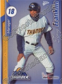 2010 Trenton Thunder Tony Franklin