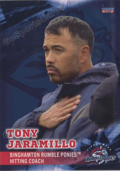 2019 Binghamton Rumble Ponies Tony Jaramillo