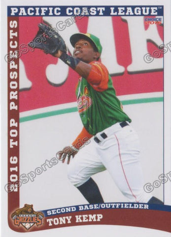 2016 Pacific Coast League Top Prospect PCL Tony Kemp